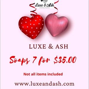 Handmade Valentine’s Day Soap Bundle